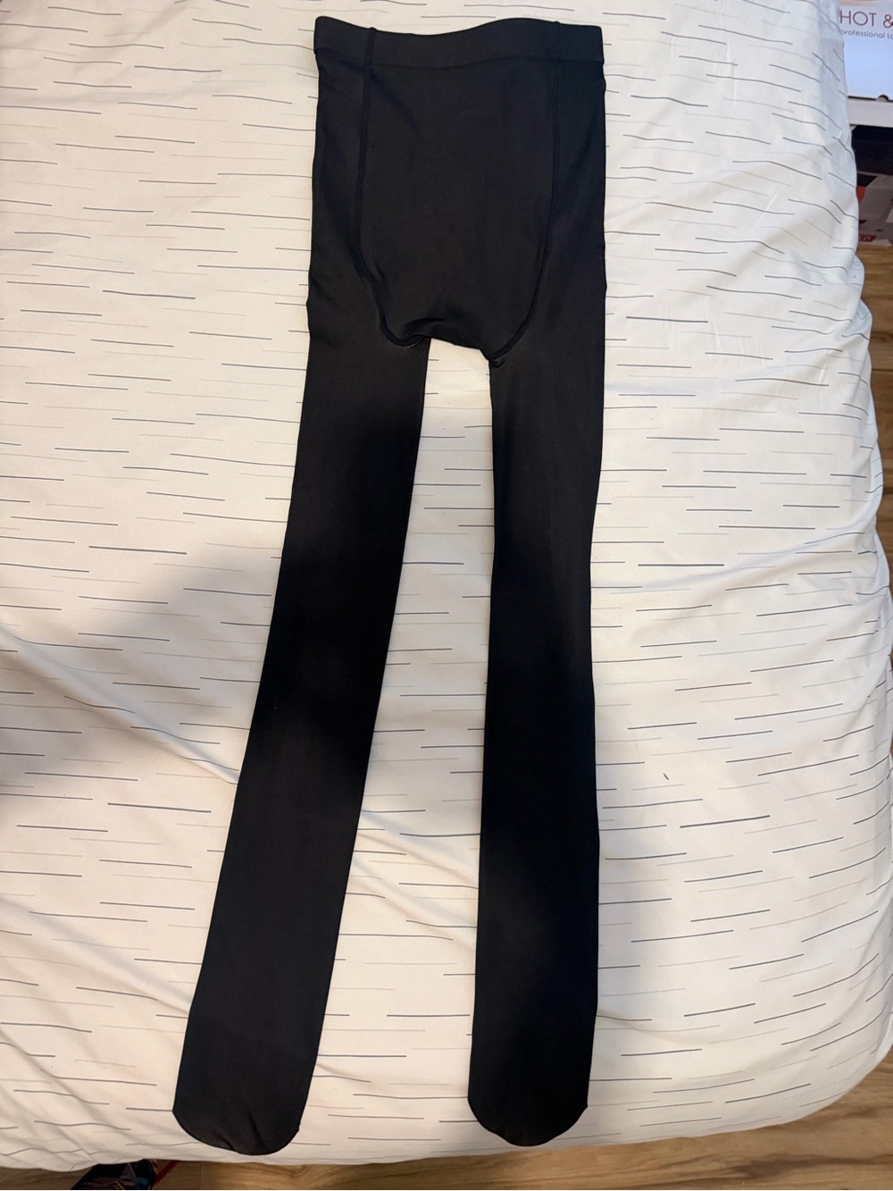 Black Full-Length Thermal Tights - Classic Support